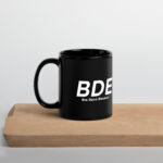 BDE Black Glossy Mug