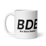 BDE White glossy mug