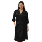 Jason Ladanye Satin robe