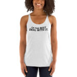 Try to keep up buddy Racerback Tank