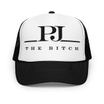 Hat with PJ The Bitch Logo